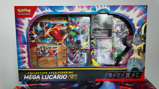 Coffret Figurine Collection Méga-Lucario Ex
