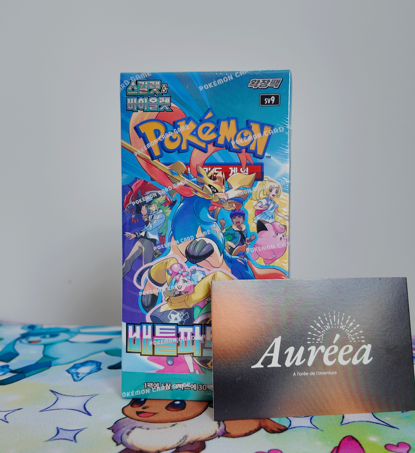 Display coréenne sv9 Battle Partners